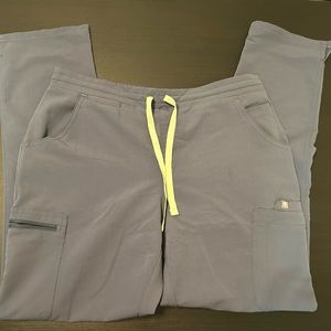 FIGS - Periwinkle - high wasted scrub pants - MEDIUM